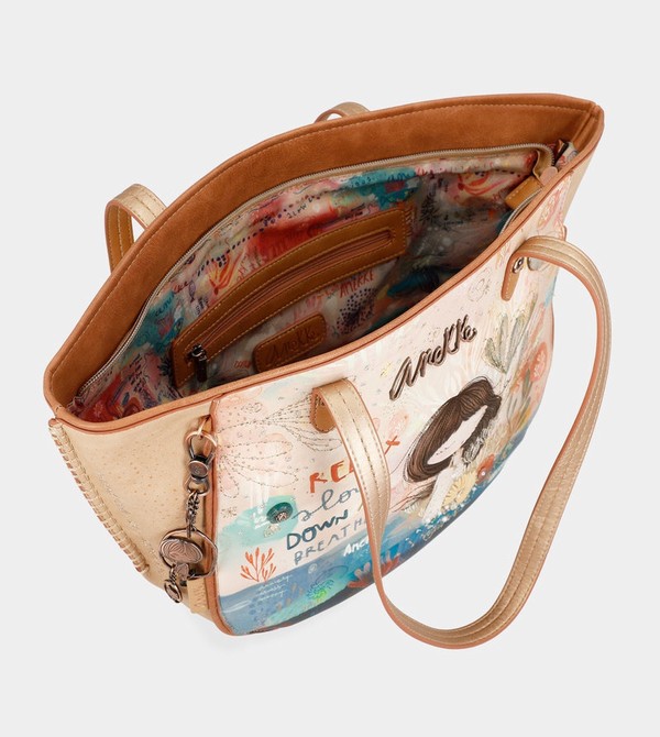 Bolso Tote Anekke Mediterranean Oval Shopper | 274OQHDUJ