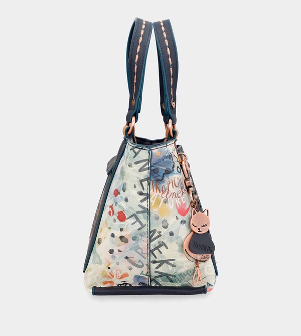 Bolso Tote Anekke Nature Pachamama Navy Blue | 621IOQWYL