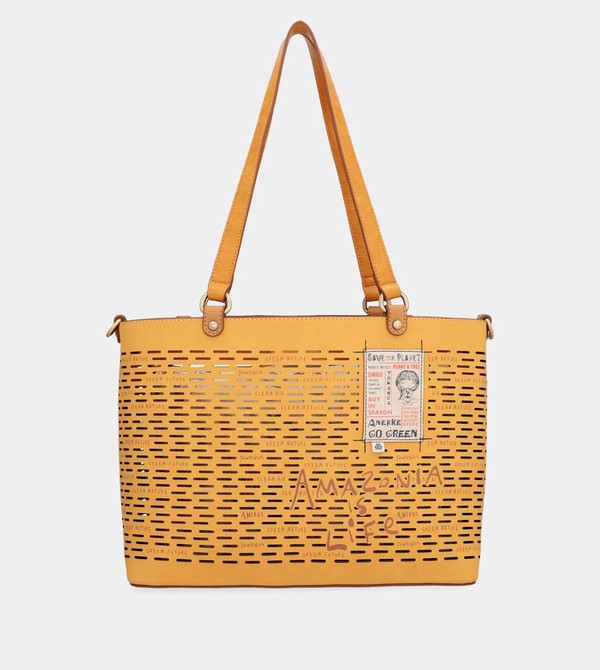 Bolso Tote Anekke Nature Pachamama Ochre Large | 509VHKBJF