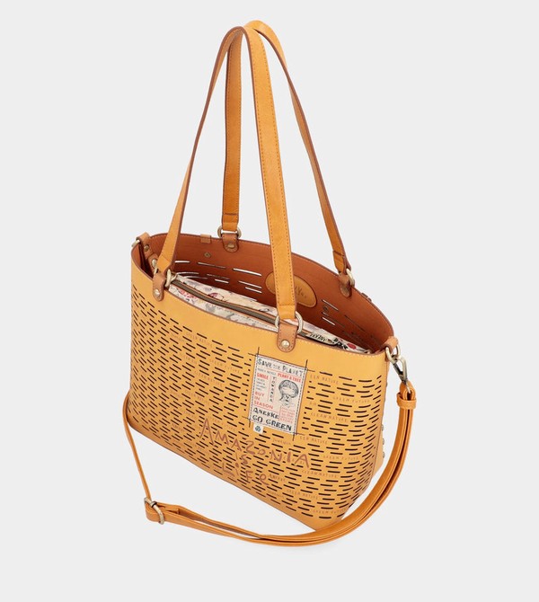 Bolso Tote Anekke Nature Pachamama Ochre Large | 509VHKBJF