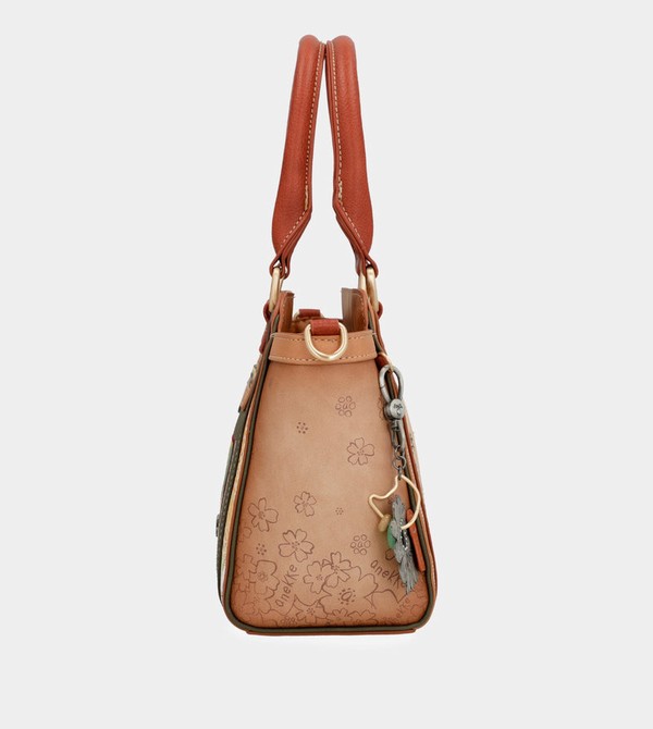Bolso Tote Anekke Peace & Love Camel Bowling | 860DMZCBK