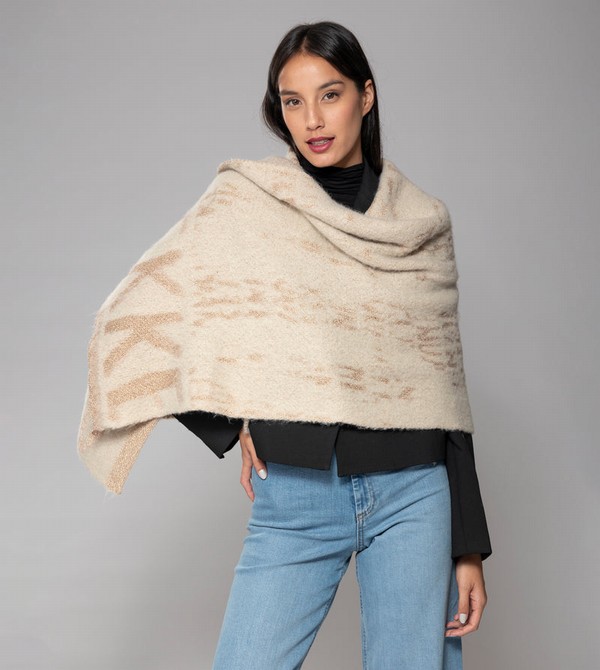Bufanda Anekke Beige Logomania. | 924CLTIHA