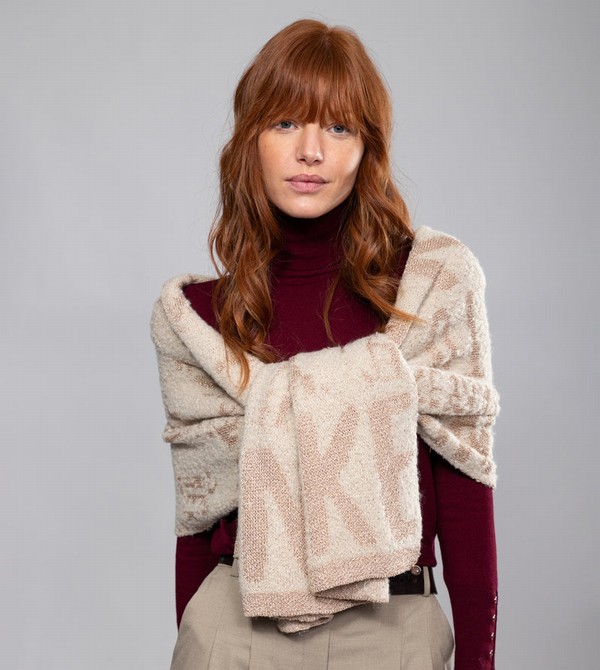 Bufanda Anekke Beige Logomania. | 924CLTIHA