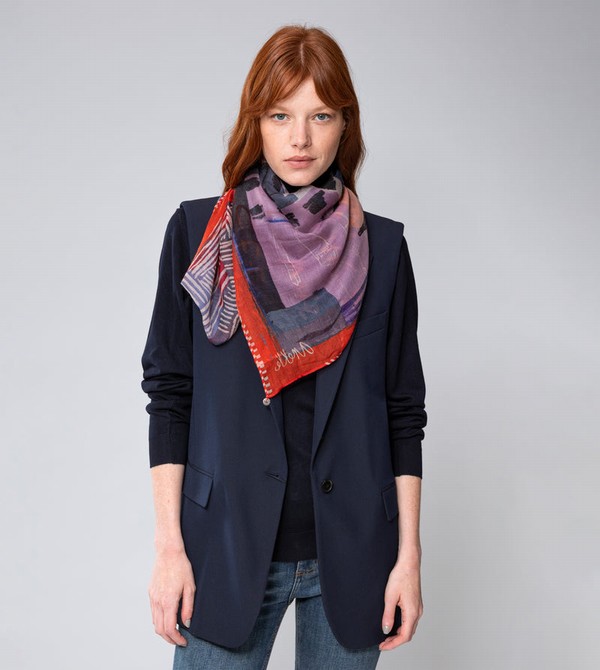 Bufanda Anekke Kyomu Blue | 059SKANDO