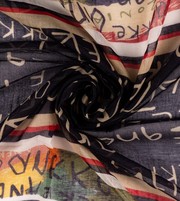 Bufanda Anekke Magic Souls Navy Print | 695MORDSG