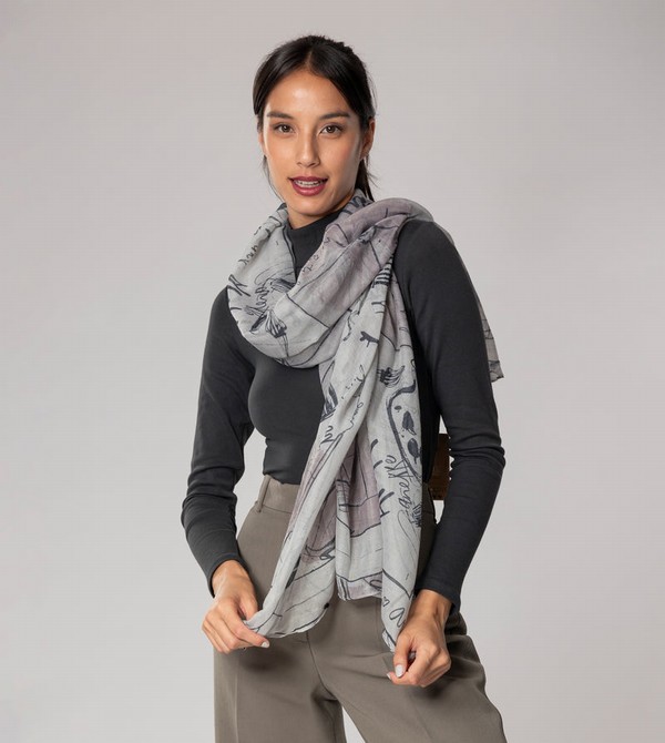 Bufanda Anekke Palette Grey | 763ULZJOW