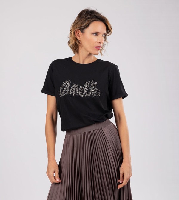 Camiseta Anekke Black | 415KMFRHC
