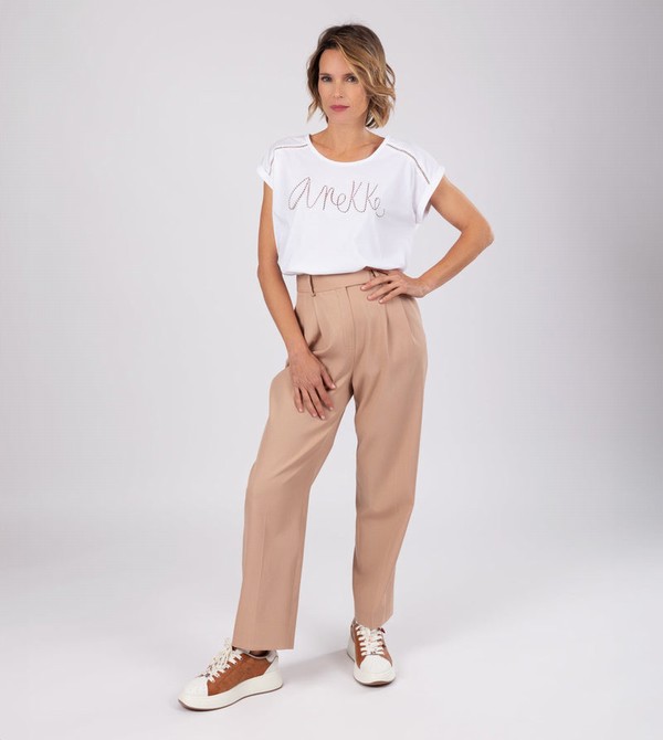 Camiseta Anekke White | 459IUCSXM