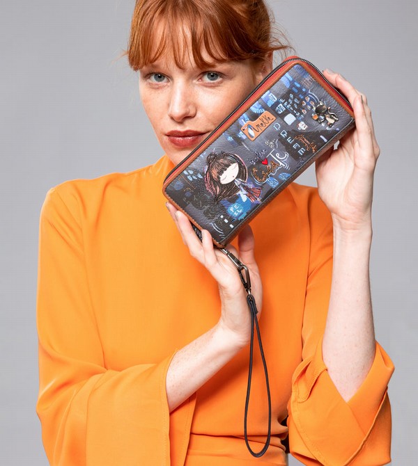Carteras Anekke Contemporary Large Embossed Rfid | 109WNBXKI