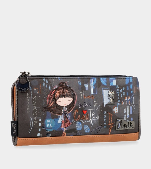 Carteras Anekke Contemporary Large Flexible Rfid | 018QIANEY
