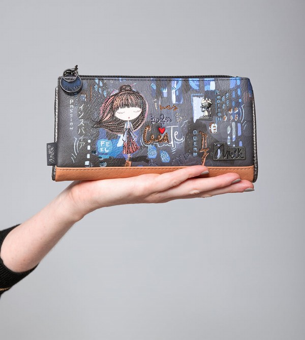 Carteras Anekke Contemporary Large Flexible Rfid | 018QIANEY