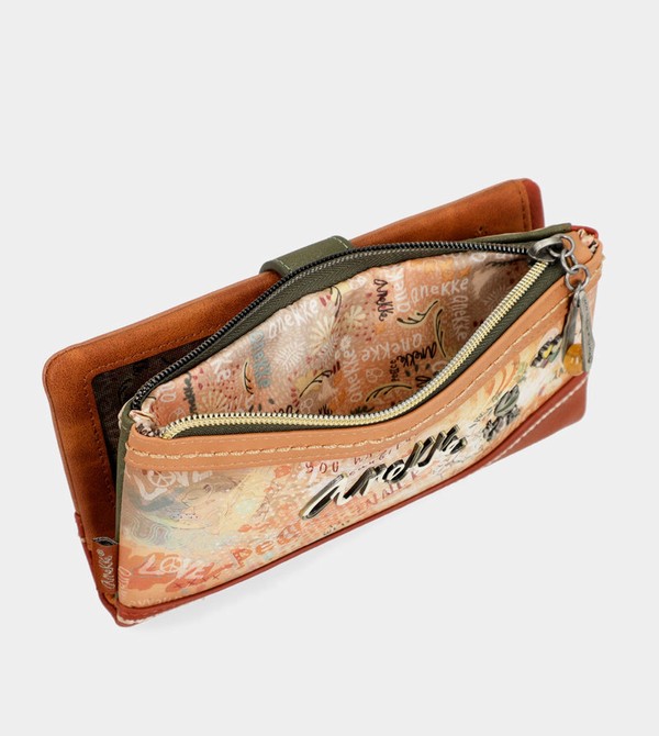 Carteras Anekke Flowers Flexible Large Rfid | 539OJRBSL