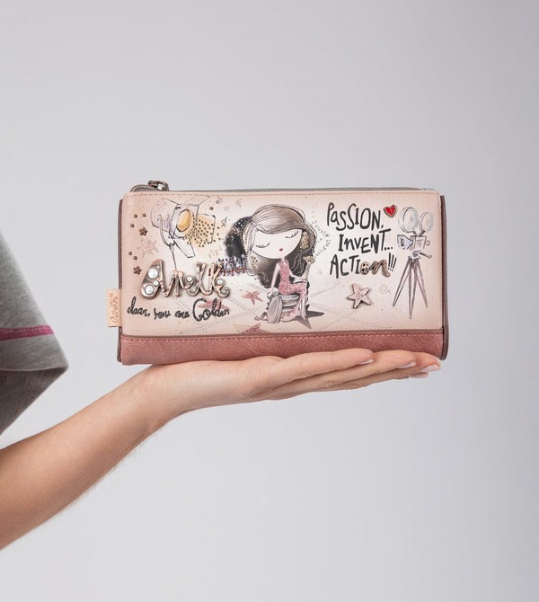 Carteras Anekke Hollywood Flexible Large Rfid | 517MVJTXE