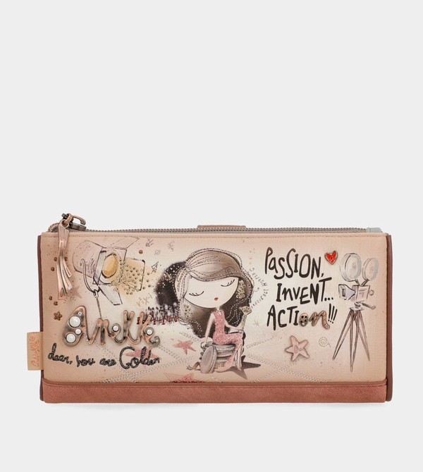 Carteras Anekke Hollywood Flexible Large Rfid | 517MVJTXE