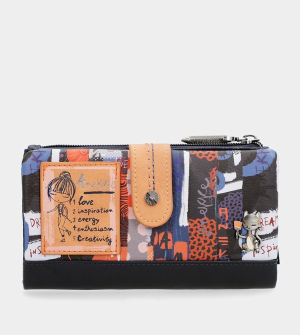 Carteras Anekke Nagare Large Flexible Rfid | 637SHZQAO