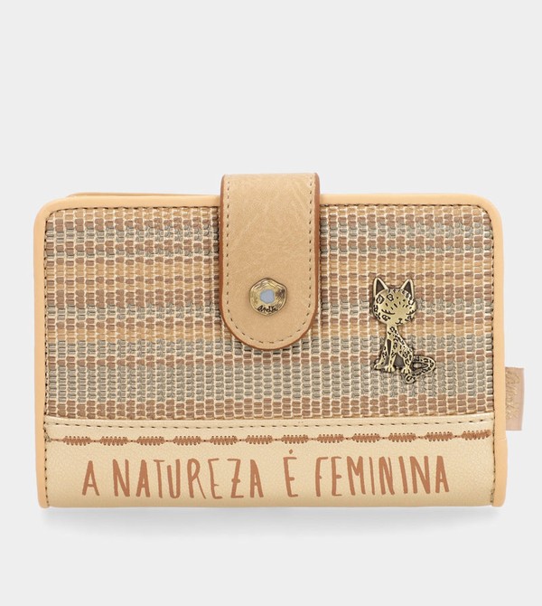 Carteras Anekke Nature Pachamama Gold Medium Rfid | 246ZQLMVX