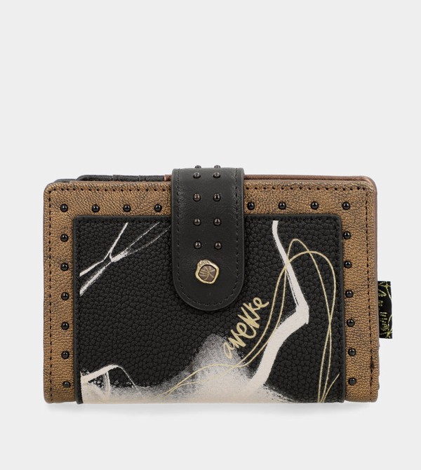 Carteras Anekke Nature Shodō Black Flexible Rfid | 564XCVOQU