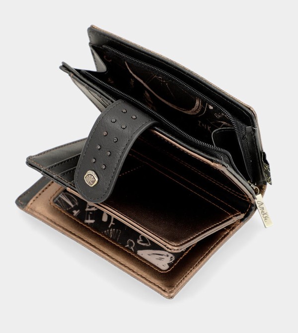 Carteras Anekke Nature Shodō Black Flexible Rfid | 564XCVOQU