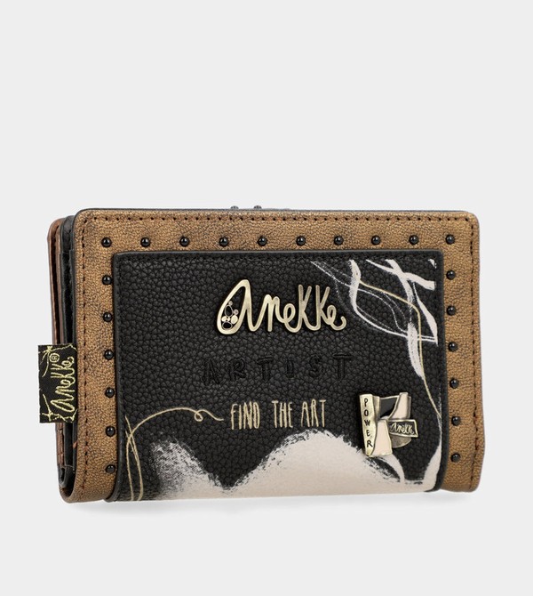 Carteras Anekke Nature Shodō Black Flexible Rfid | 564XCVOQU