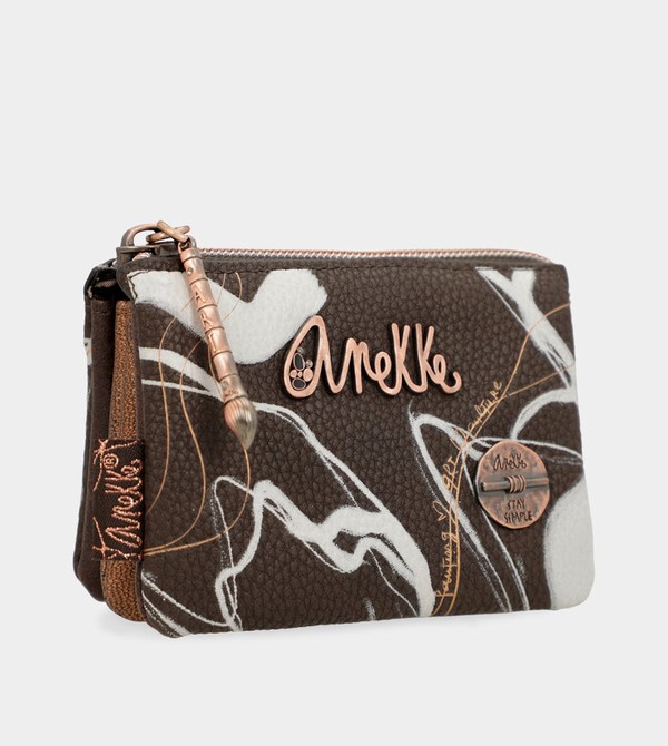 Carteras Anekke Nature Shodō Brown 3 Compartment | 623NRFHAY