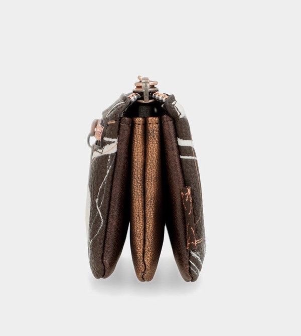 Carteras Anekke Nature Shodō Brown 3 Compartment | 623NRFHAY