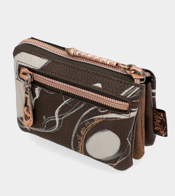 Carteras Anekke Nature Shodō Brown 3 Compartment | 623NRFHAY