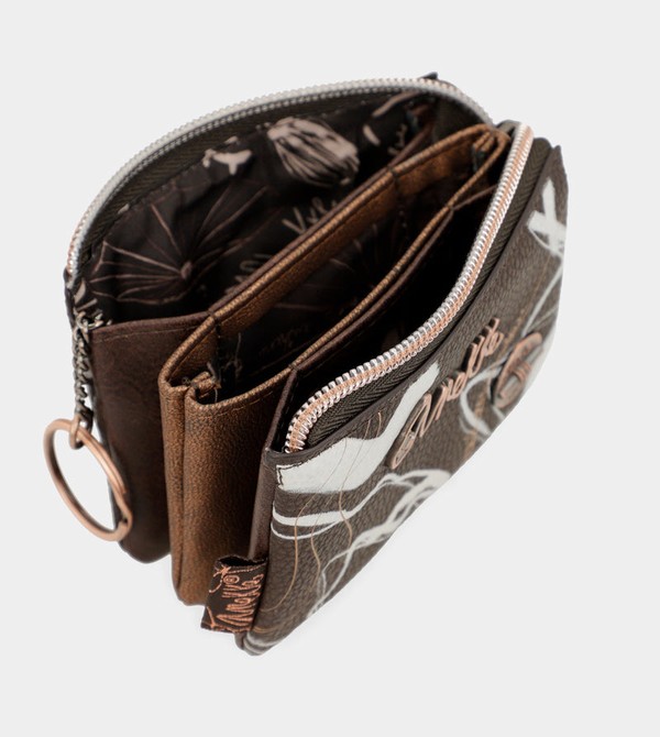 Carteras Anekke Nature Shodō Brown 3 Compartment | 623NRFHAY