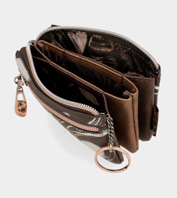 Carteras Anekke Nature Shodō Brown 3 Compartment | 623NRFHAY