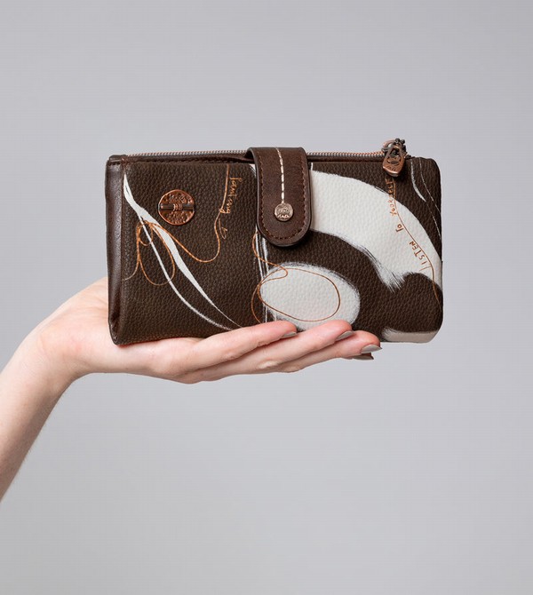 Carteras Anekke Nature Shodō Brown Rfid Flexi Brown | 703YUNTRL
