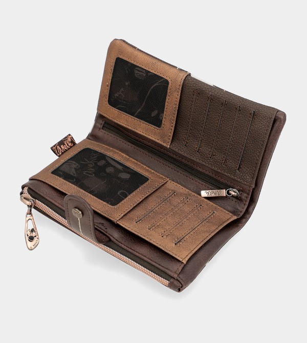 Carteras Anekke Nature Shodō Brown Rfid Flexi Brown | 703YUNTRL