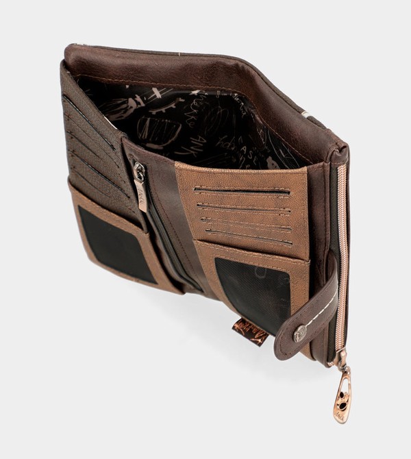 Carteras Anekke Nature Shodō Brown Rfid Flexi Brown | 703YUNTRL