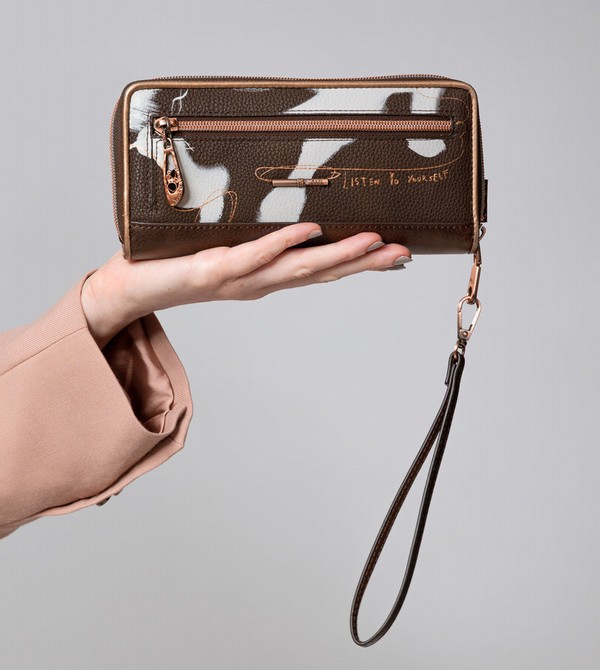 Carteras Anekke Nature Shodō Large Brown Rfid | 395EYBZVC