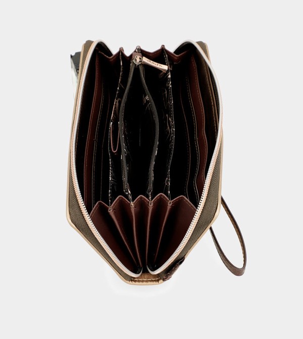 Carteras Anekke Nature Shodō Large Brown Rfid | 395EYBZVC