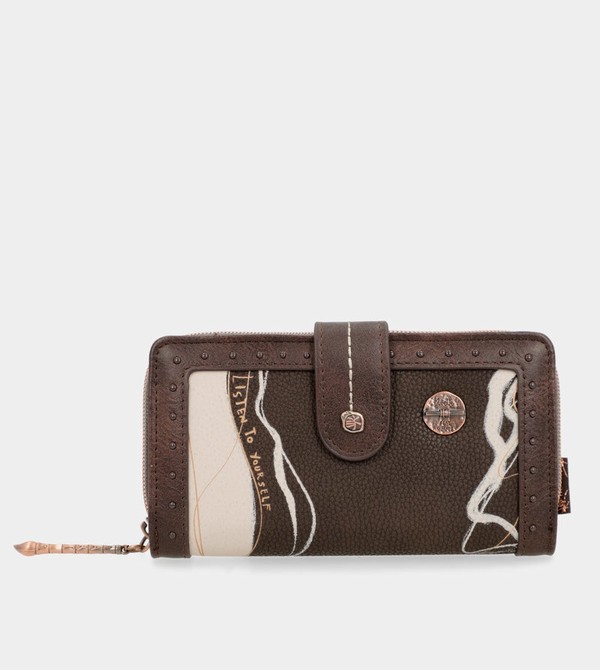 Carteras Anekke Nature Shodō Large Brown Rfid Nature Shodō | 946MGJWNC