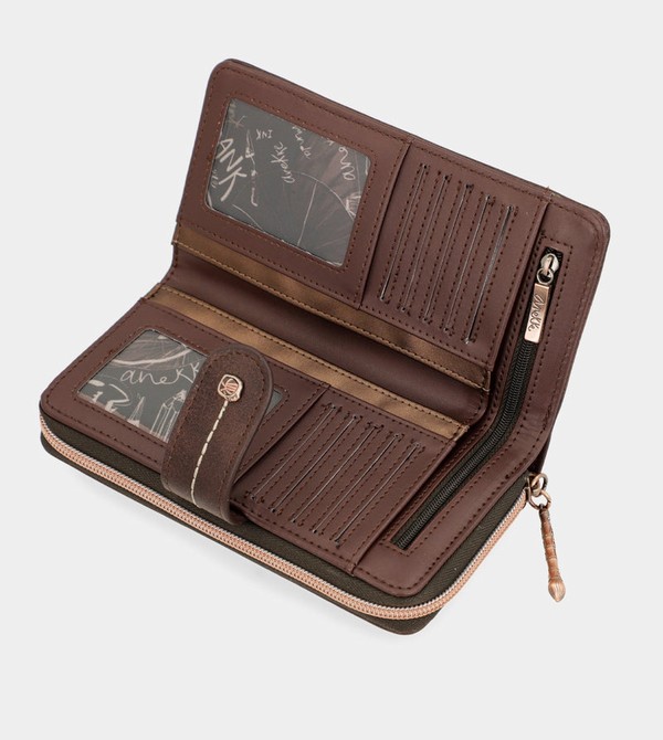 Carteras Anekke Nature Shodō Large Brown Rfid Nature Shodō | 946MGJWNC