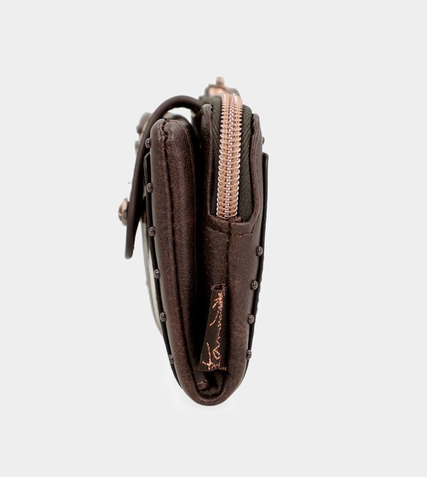 Carteras Anekke Nature Shodō Small Brown Rfid | 073ALWOHM