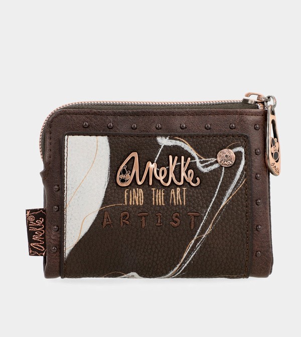 Carteras Anekke Nature Shodō Small Brown Rfid | 073ALWOHM