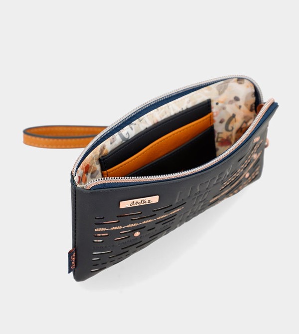 Carteras Anekke Navy Blue Rfid Nature Pachamama | 913CDWYQG