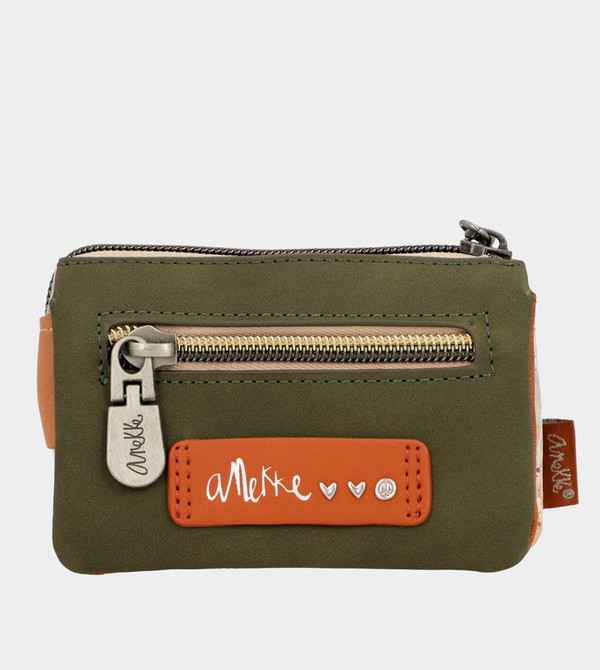 Carteras Anekke Peace & Love Camel 3-compartment Coin | 904UGBSHV