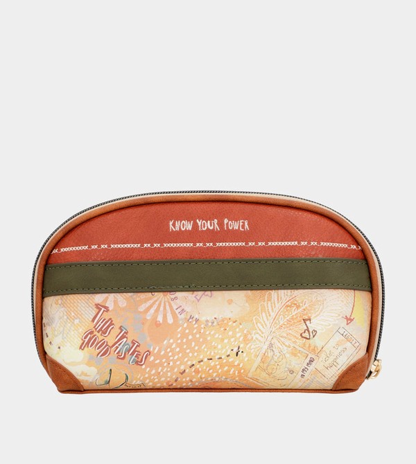 Carteras Anekke Peace & Love Camel Rfid Holdall | 943PMNVOT