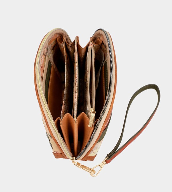 Carteras Anekke Peace & Love Camel Rfid Holdall | 943PMNVOT