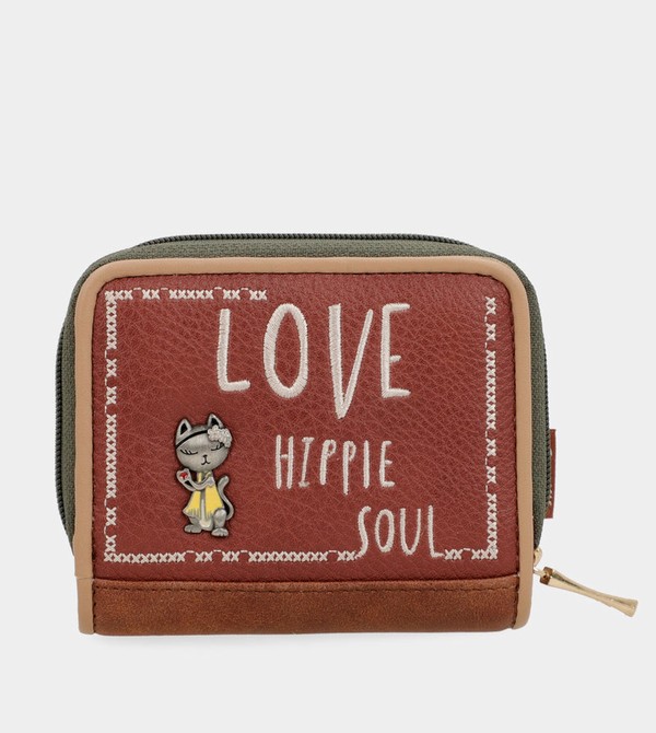 Carteras Anekke Peace & Love Camel Rfid | 201RIPJXG
