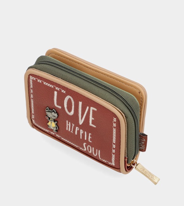 Carteras Anekke Peace & Love Camel Rfid | 201RIPJXG