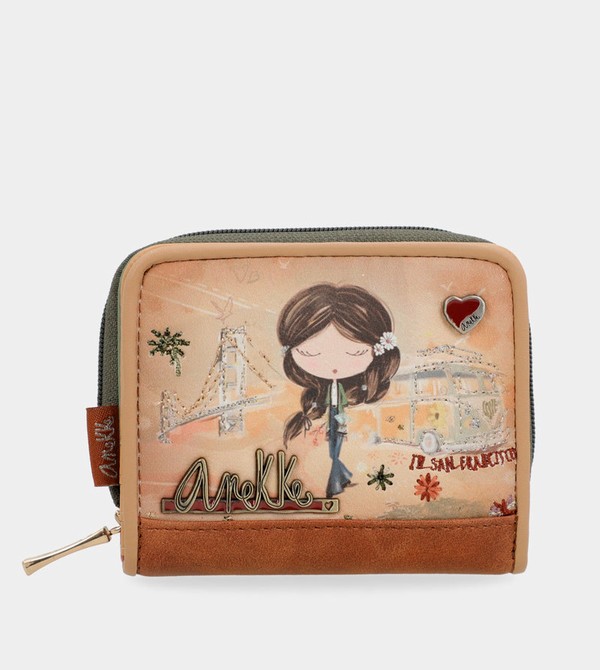 Carteras Anekke Peace & Love Camel Rfid | 201RIPJXG