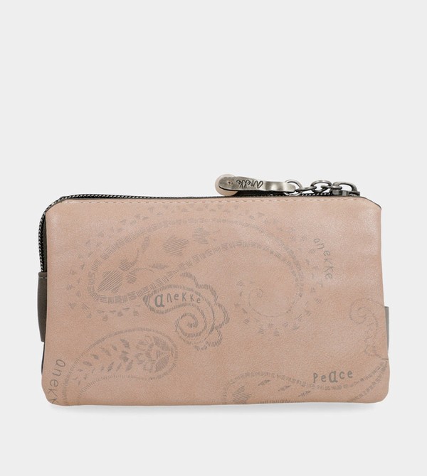 Carteras Anekke Peace & Love Pink 3-compartment Coin | 869NVGPOS