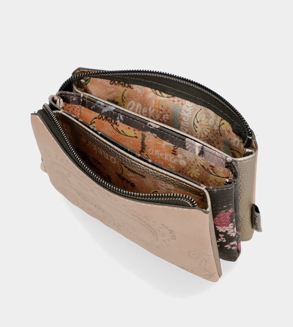 Carteras Anekke Peace & Love Pink 3-compartment Coin | 869NVGPOS