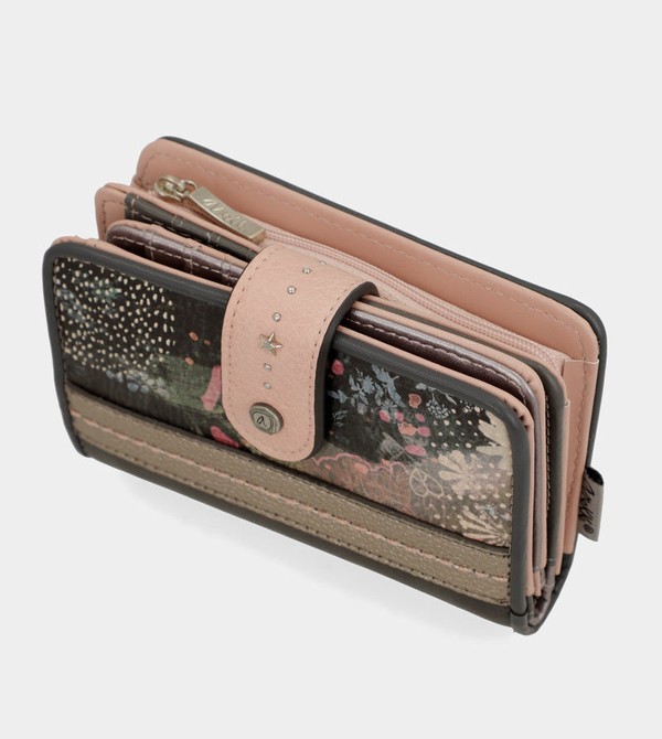 Carteras Anekke Peace & Love Pink Medium Rfid | 391KFCJUI