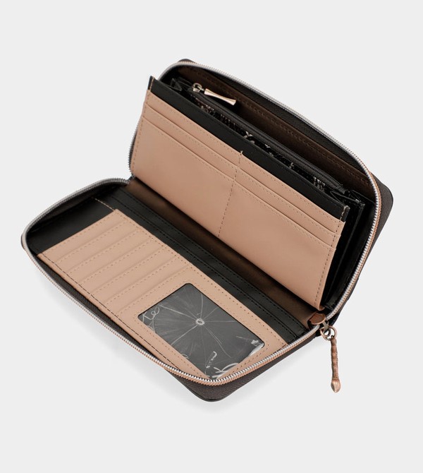 Carteras Anekke Shōen Large Black Rfid | 392NDZQBT