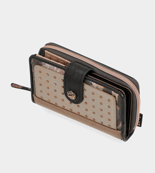 Carteras Anekke Shōen Medium Black Rfid | 054MXDYQG