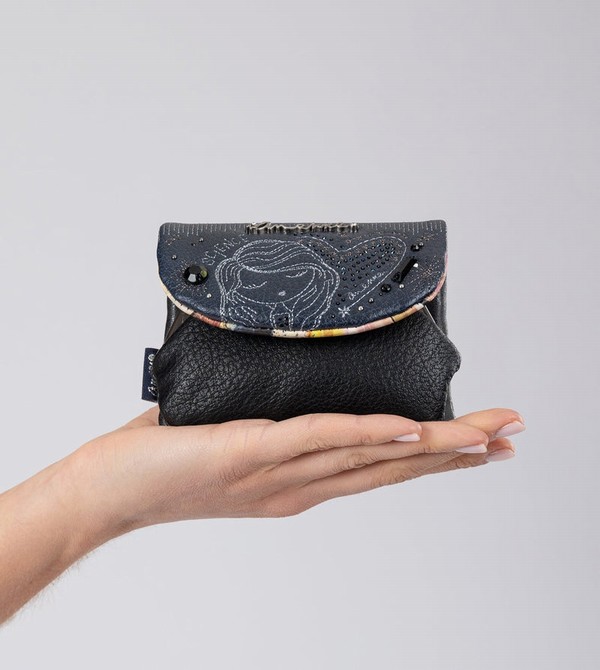 Carteras Anekke Studio Navy Blue Coin With Flap | 038VZYKLC